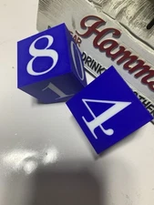 Hamms Calendar Bear Reproduction Number Cubes (2)