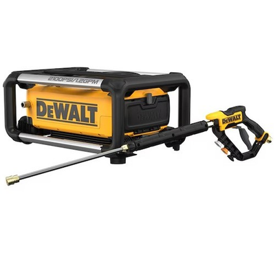 #ad Dewalt DWPW2100 2100 PSI 1.2 GPM Electric Jobsite Pressure Washer $295.00