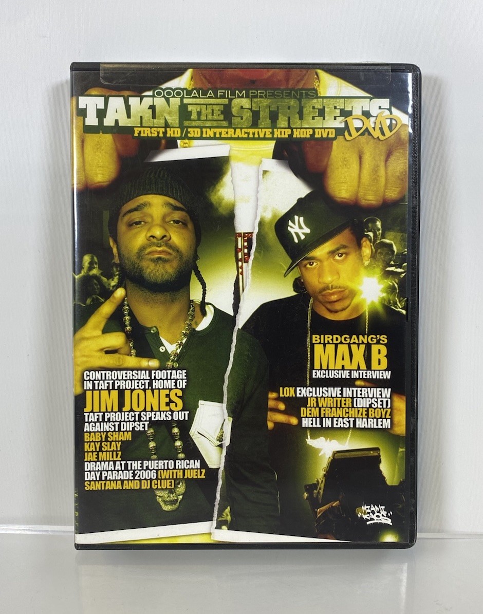 2007 DVD Takn The Streets First HD/3D Interactive Hip Hop DVD With