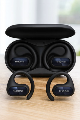 1MORE FIT SE OPEN S30 TWS Bluetooth 5.3 Kopfhörer kabellos IPX5 Schwarz 30h accu