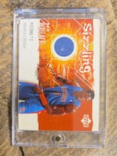 2005 Upper Deck #SS-BW Ben Wallace Rookie Debut - Sizzling Swatches Relic Card