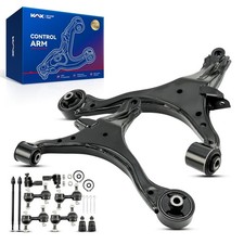 KAX Front Lower Control Arm w/Ball Joint & Sway Bar End Link & Tie Rod End Fi...