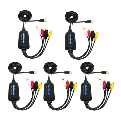 5X Scheda di Acquisizione Video USB 2.0 Scheda di Acquisizione USB Un Canal1010