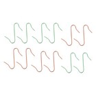 100 Pcs Simple Metal Hangers Xmas Tree Hanging Hooks Multifunctional Hooks