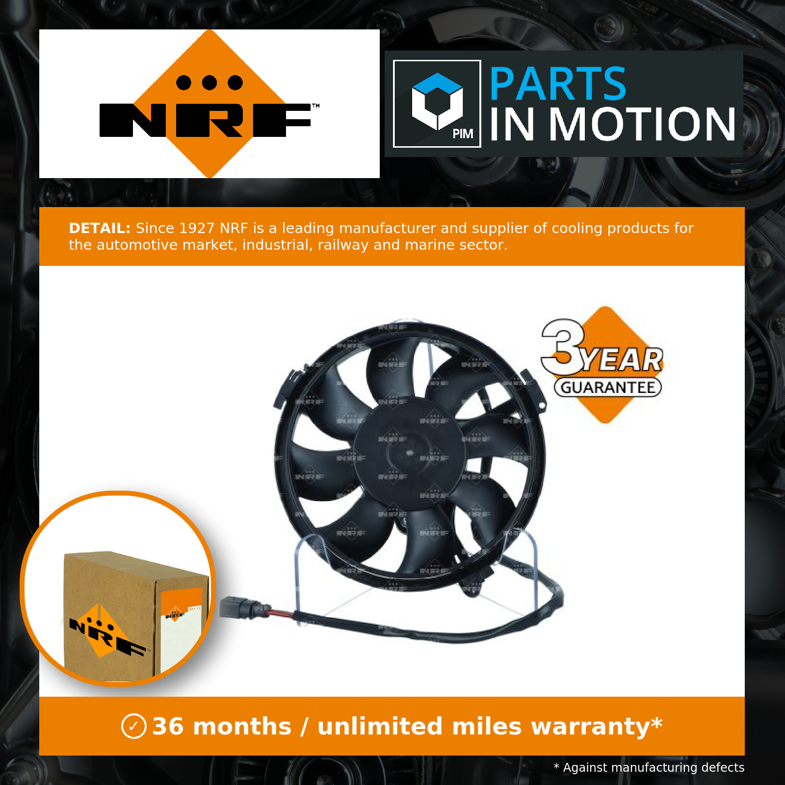 Radiator Fan 47384 NRF Cooling - Image 8