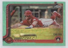 2025 Topps Chrome Logofractor Edition Aqua Refractor /199 Matt McLain #278 0yk4