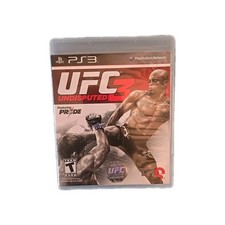 UFC Undisputed 3 COMPLETE Sony PlayStation 3 PS3 2012 Pre-owned Video Game