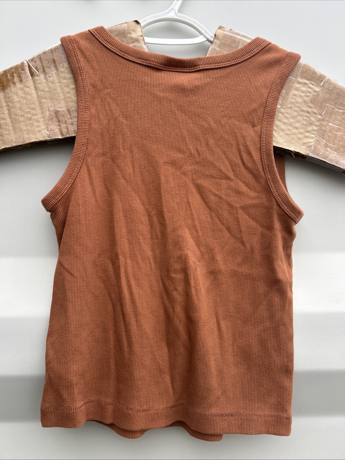 UNIVERSAL THREAD Size Medium Shrunken Ribbed Crop… - image 2