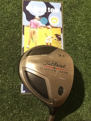 Titleist Titanium 983K 9.5* Driver Stiff YS-6 MSI-70 Graphite Design Shaft 44.5 