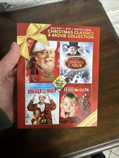 Christmas Classics 4-Movie Collection Disney Blu-ray/DVD/Digital NEW SEALED
