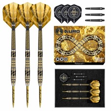 Shot Alchemy Auro Steel Tip Dart Set-95 Tungsten Barrels-23gm