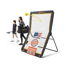 ACELETIQS Lacrosse Rebounder for Backyard 4x6 Feet Baseball Rebounder Volleyb...