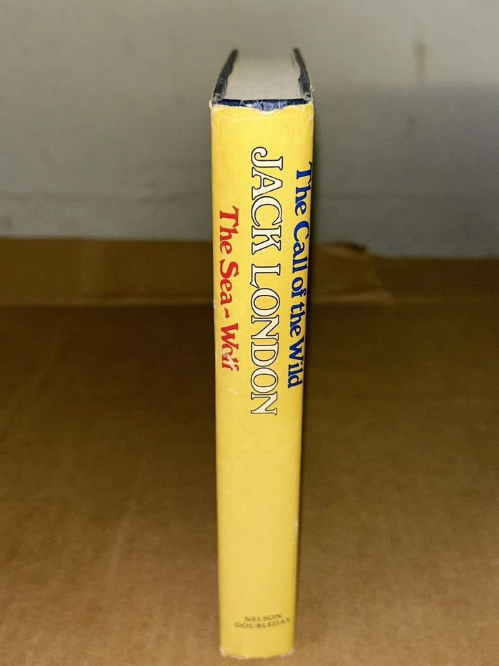 ‘The Call of the Wild’ & ‘The Sea-Wolf’ by Jack London HC+DJ Library Of Classics - Image 3 of 4