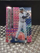 2021 Panini Mosaic - All-Time Greats Ken Griffey Jr #ATG7 Pink Camo Mosaic Prizm