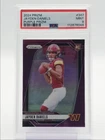 JAYDEN DANIELS 2024 PANINI PRIZM ROOKIE PURPLE COMMANDERS RC /125 PSA 9 Q0631