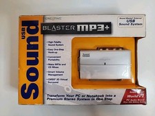 Creative Sound Blaster MP3 Plus External USB Sound System Open Box
