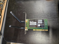 Linksys Cisco WMP600N Wireless-N Card PCI Dual Band Network Card w/ Antennas