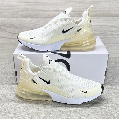 Nike Air Max 270 Sail Black Coconut Milk New Shoes Sneakers Womens