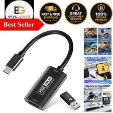 High-Speed Capture Card 2K Video Output Extensive Compatibility for Gamers