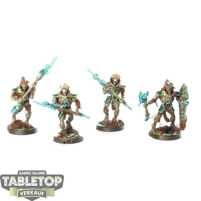 Necrons - 4 Lychguard - bemalt