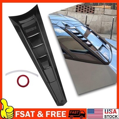 For Corvette C8 Stingray Z51/Z06 2020-25   Rear Split Window Cover Carbon Fiber