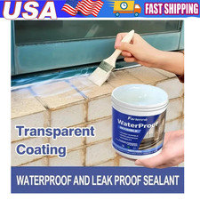 1pc Invisible Transparent Waterproof Sealant Nano Leak-Proof Clear Glue - NEW