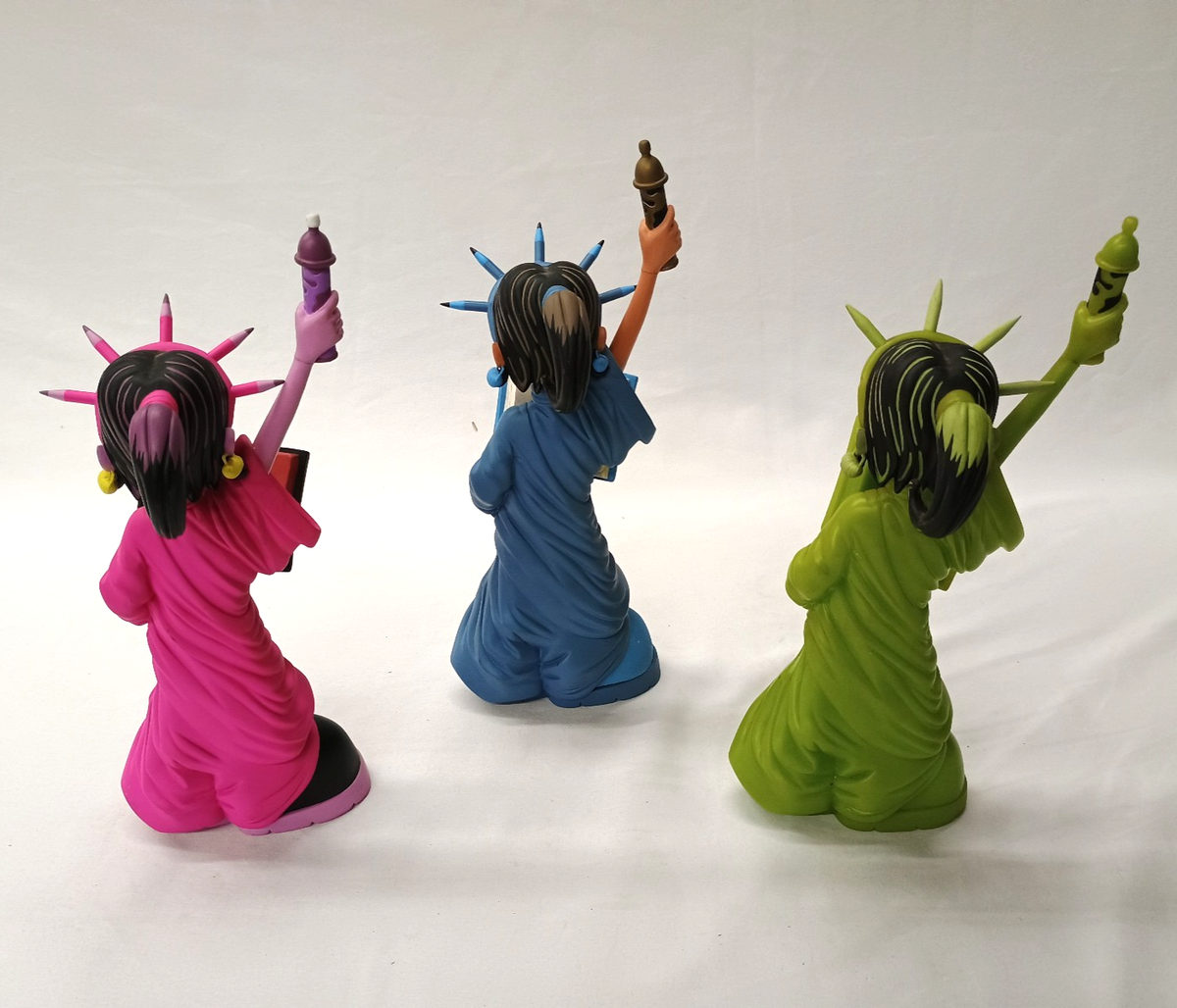 Lot of 3 Little Liberty Vinyl ESC Toy ERICK SCARECROW Lot Kaching