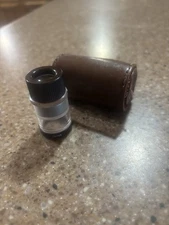 VINTAGE POCKET COMPARATOR Precision Magnifier With LEATHER CASE