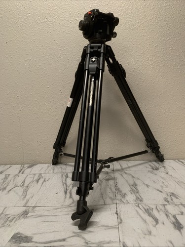 Manfrotto 503HDV Fluid Head , 351MVB2 Tripod - Picture 8 of 12