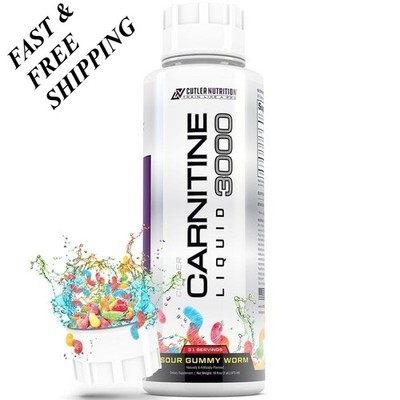Cutler Nutrition Liquid Carnitine 3000 for Energy and Recovery Support Dietary