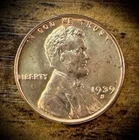 1939-S Lincoln Wheat Penny Cent BU