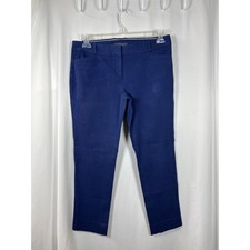The Limited Signature Stretch Navy Blue Slim Tapered Dress Pants Womens Size 8