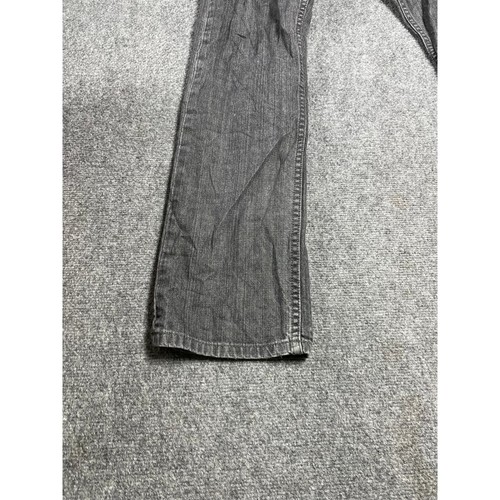 Denim 514 Men's Gray Jeans Casual Straight Leg 5 Pockets Size W32 L34 - Picture 13 of 19