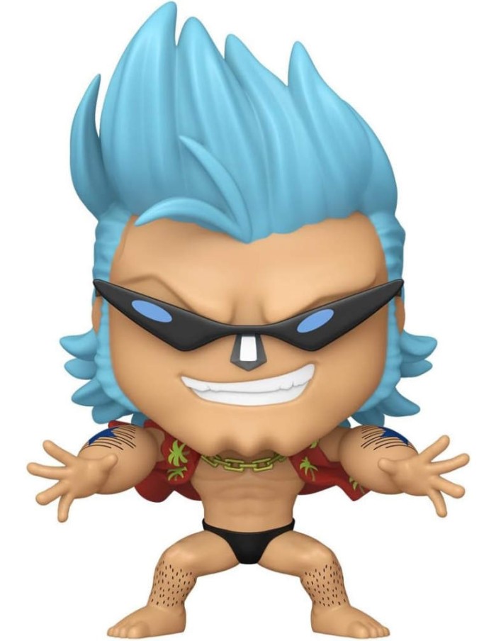 Funko Unisex Multicolore Figurina One Piece - Franky Avec Des Lunettes De Soleil - Immagine 3
