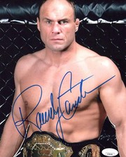 Randy Couture signed 8x10 Photo MMA JSA Authentication