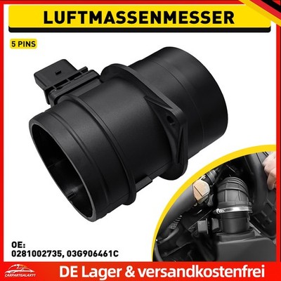 Luftmassenmesser für Audi A4 B8 A3 8P A5 A6 C6 Q5 2.0 TDI 03G906461C 0281002735
