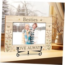 Bestie 4x6 Picture Frame, Best Friends Soul Sister Gift for Birthday, Colour 3