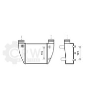 LadeluftküHler FüR Audi A4 Avant 2.0 TDI Bj.04-08