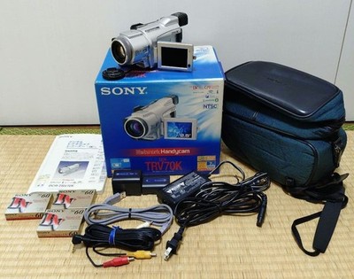 Sony DCR-TRV70K Handycam MiniDV Camcorder 120x Zoom NTSC For Parts Japan