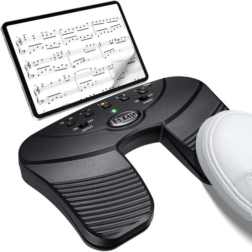Wireless Page Turner Pedal for Ipad,Tablets Android IOS Phones Bluetooth Foot...