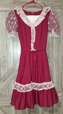 Square Dance Dress Size 10, Partners Please-Malco Modes  821 with lots of Lace