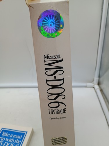 Vintage Microsoft MS-DOS 6 Software Upgrade Operating System - Picture 9 of 12