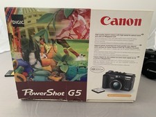 Canon PowerShot G5 Digital Cameras for Sale | Shop New & Used