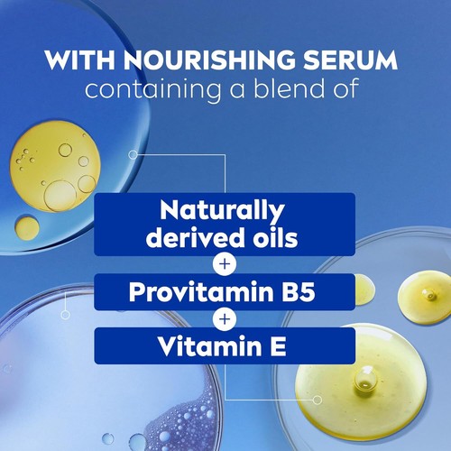 NIVEA Nettoyant Corps Rafraîchissant Blanc Pêche et Jasmin avec Sérum Nourrissant, Parfum - Photo 2/5