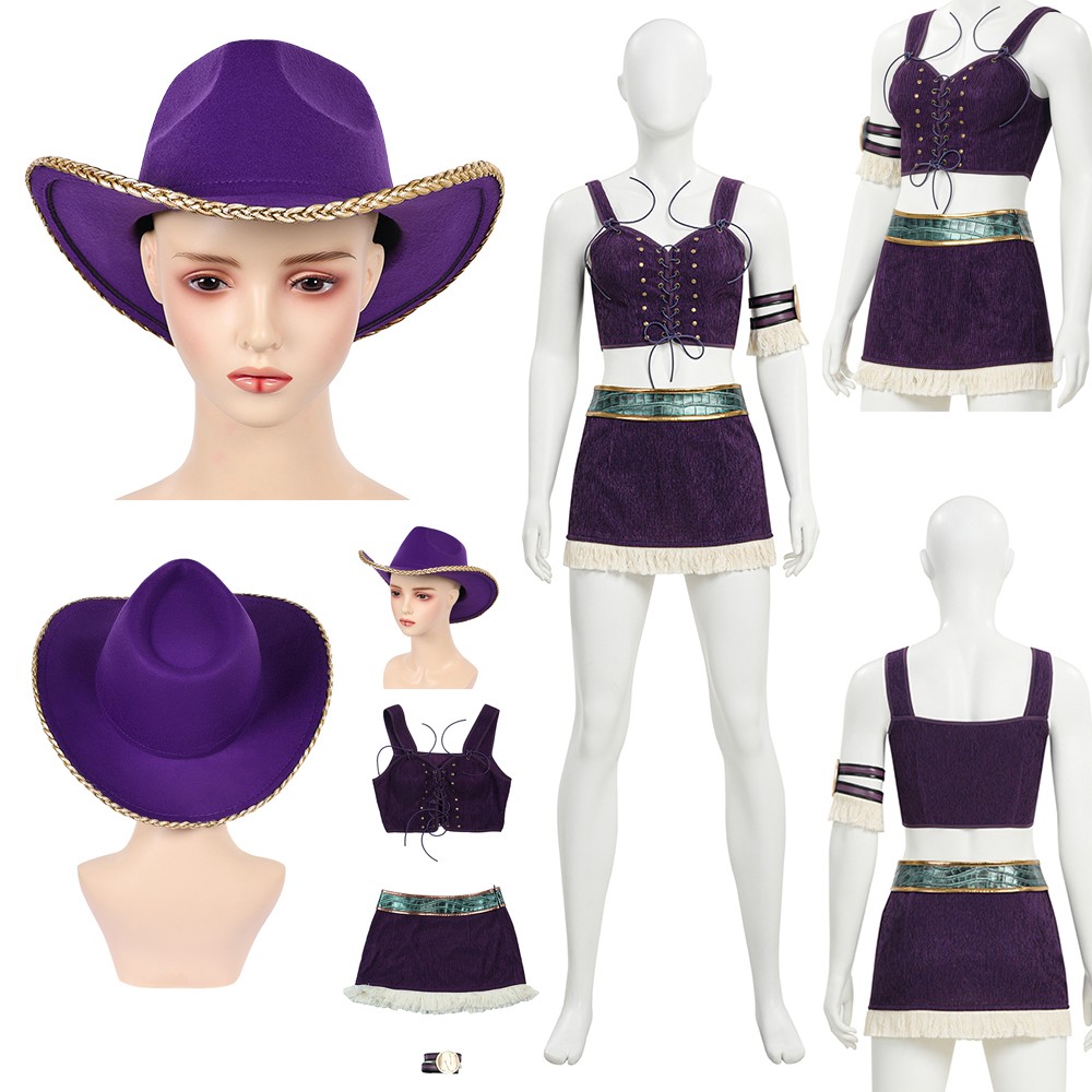 One Piece Live Action 2 (2026) Niko Robin Juegos con disfraces Pirata Prendas para el torso Falda Sombrero Gorra Fiesta
