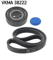 SKF Vkma 38222 Keilrippenriemensatz FüR BMW