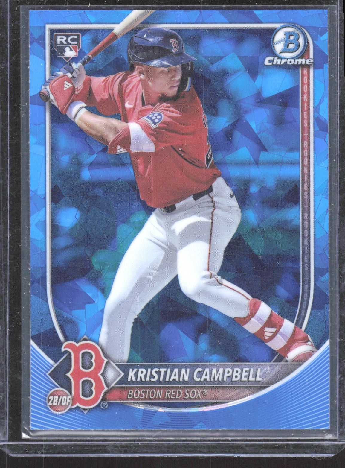 2025 Bowman Chrome Sapphire RC #58 KRISTIAN CAMPBELL