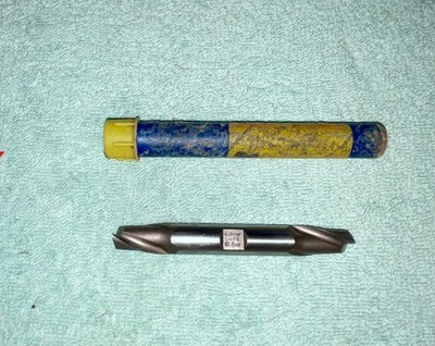 Putnam 1/2'' 2-Flute Double End High Speed Steel End Mill