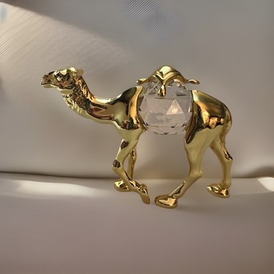 Vintage 22k Gold Accent Lencia Camel