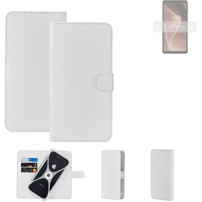 Handy-Hülle für Sharp Aquos Sense7 Plus Handy Schutz Hülle weiss